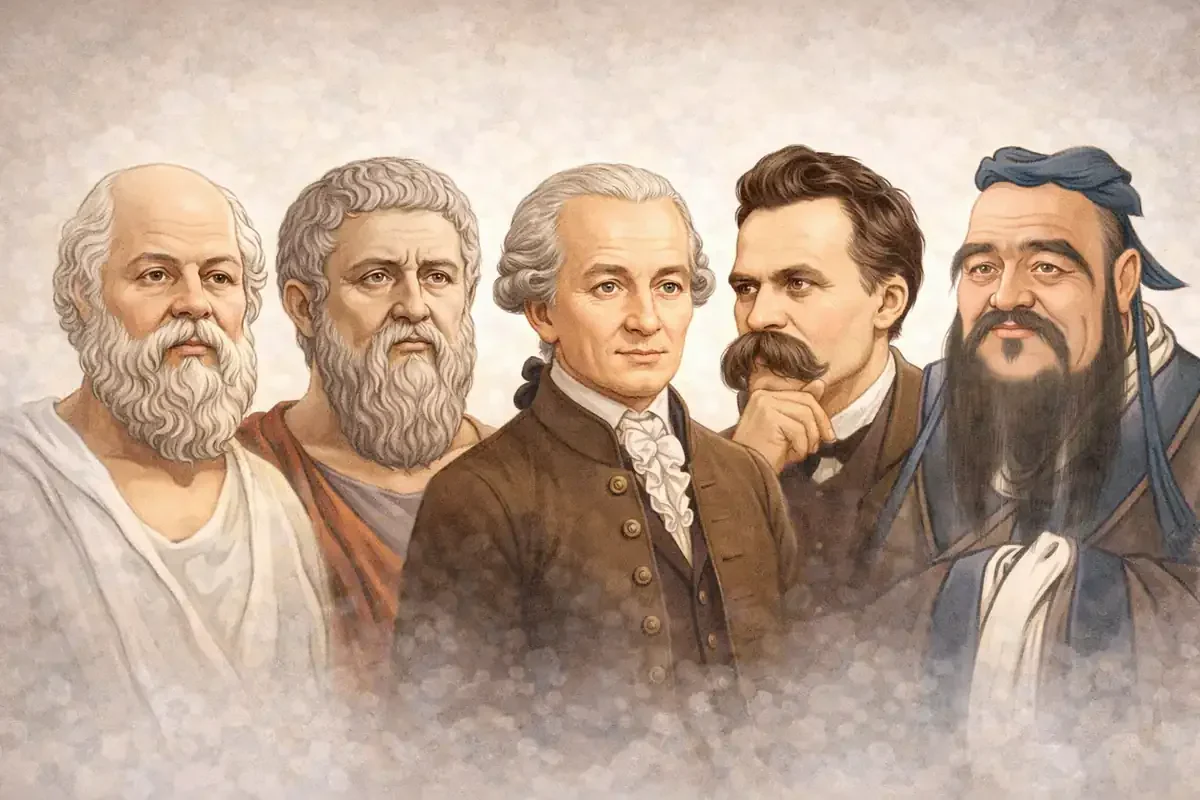 Los 55 filósofos más famosos e importantes de la historia