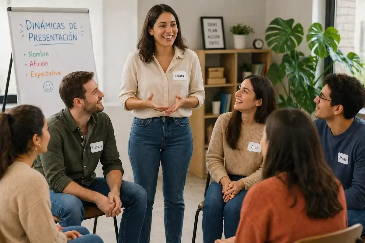 25 dinámicas de presentación para grupos: ideas originales, rápidas y efectivas